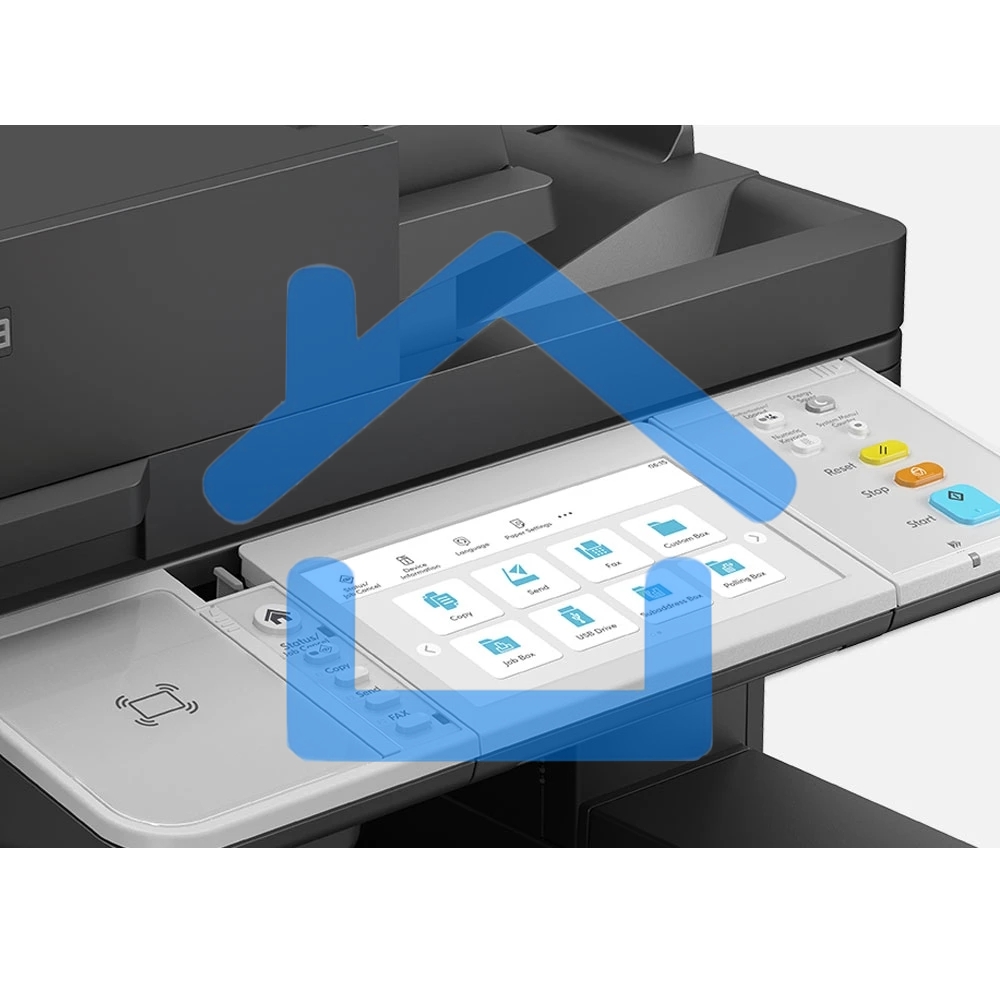 МФУ лазерное Kyocera ECOSYS MA4500ix (110C113NL0), A4, ч/б, печ. до 45 стр/мин., скан. до 60 стр/мин. (ч/б) 40 стр/мин. цвет, 1200 x 1200 dpi (печать) 600x600dpi (скан.), USB, RJ-45, Air Print, Mopria