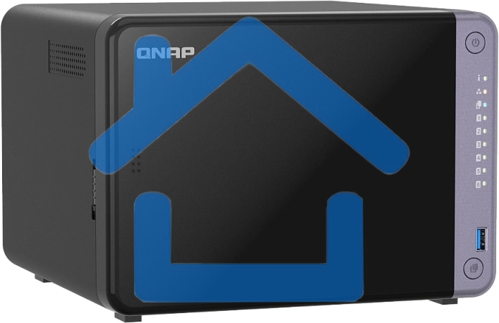 Сетевое хранилище NAS Qnap TS-632X-4G 6-bay настольный Alpine AL-524