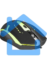 Мышь проводная Defender Hit MB-601 черный, 1200 dpi, USB, кнопки - 4