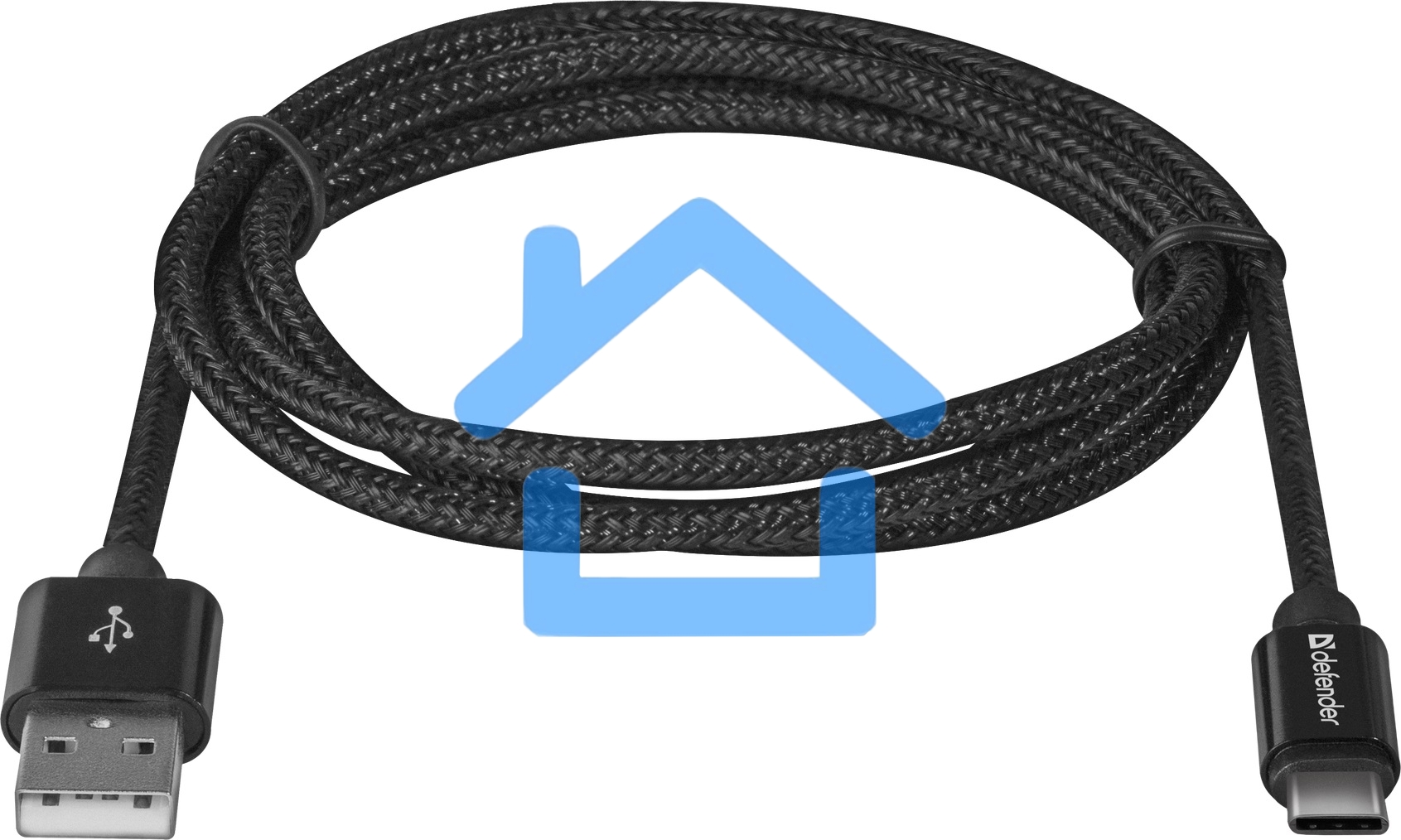 Кабель Defender USB2.0 TO TYPE-C 1M черный USB09-03T