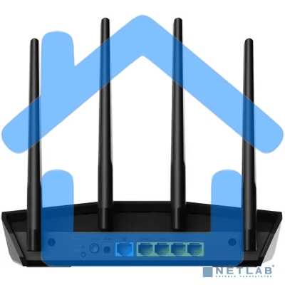 Роутер беспроводной Asus RT-AX57 AX3000 10/100/1000BASE-TX черный