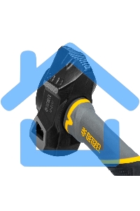 Кувалда с клиновидным бойком Denzel 1,35 кг, фибергласовая рукоятка c TPR