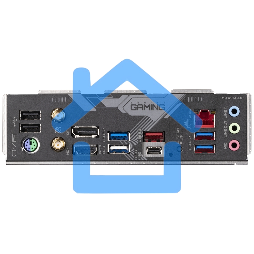 Материнская плата Gigabyte B650 GAMING X AX V2, AM5, AMD B650, 4xDDR5, 4xSATA, 3xM.2, 1xPCI-E 4.0 x16, 2xPCI-E 3.0 x1, 1xUSB-A 3.2 Gen 2, 3xUSB-A 3.2 Gen 1, 1xUSB-C 3.2 Gen 2, 1x 2.5Gb LAN, 3x3.5 мм, 7.1, ATX