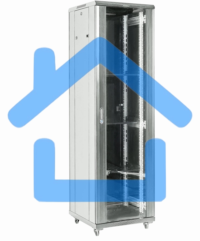 Напольный шкаф Rexant RAL 7035 19