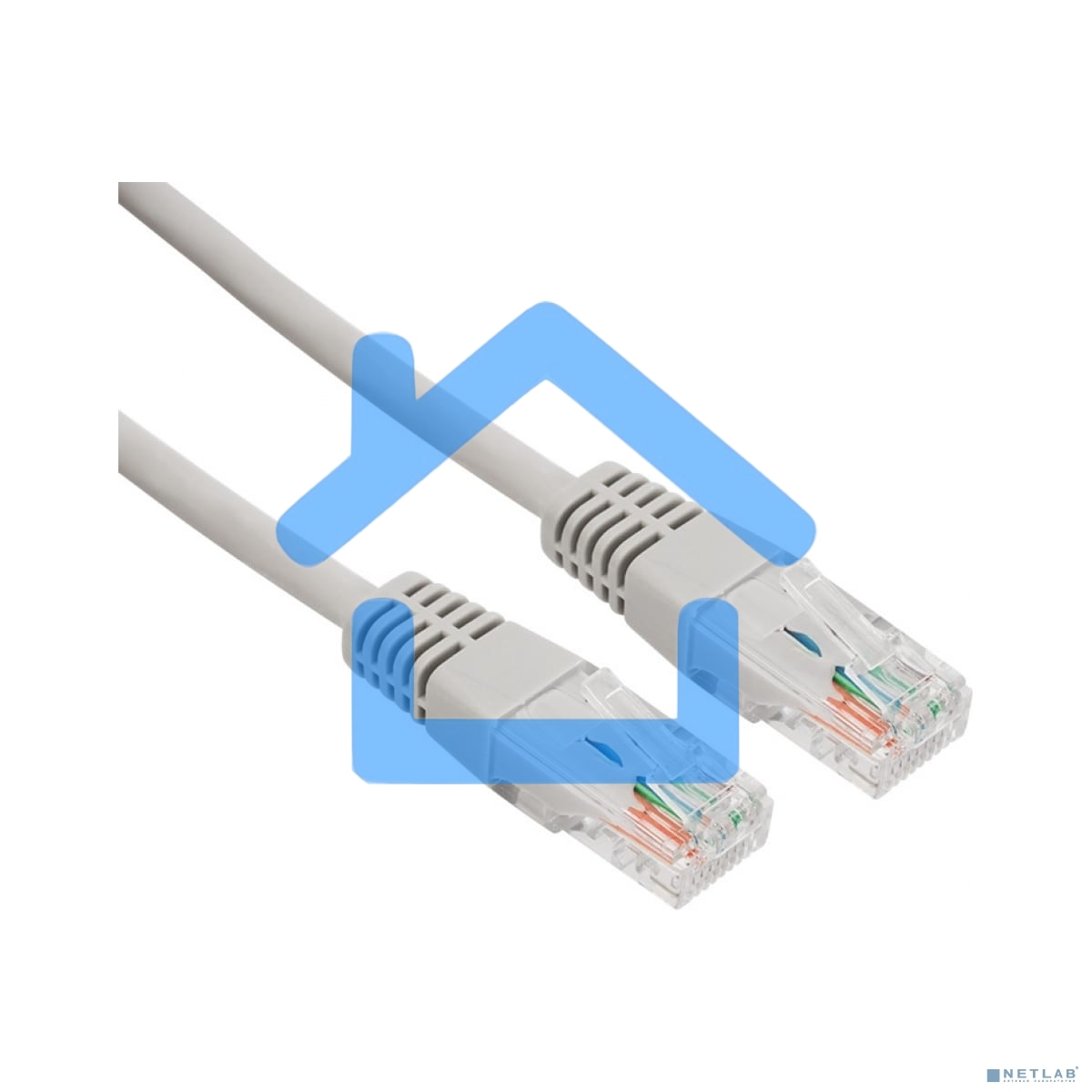 Пaтч-корд U/UTP Rexant, категория 5e, RJ45-RJ45, неэкранированный, LSZH серый, 5м
