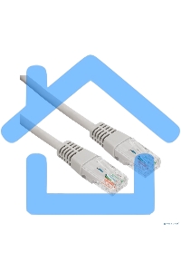 Пaтч-корд U/UTP Rexant, кат.5e, RJ45-RJ45, неэкранированный, LSZH серый, 5м