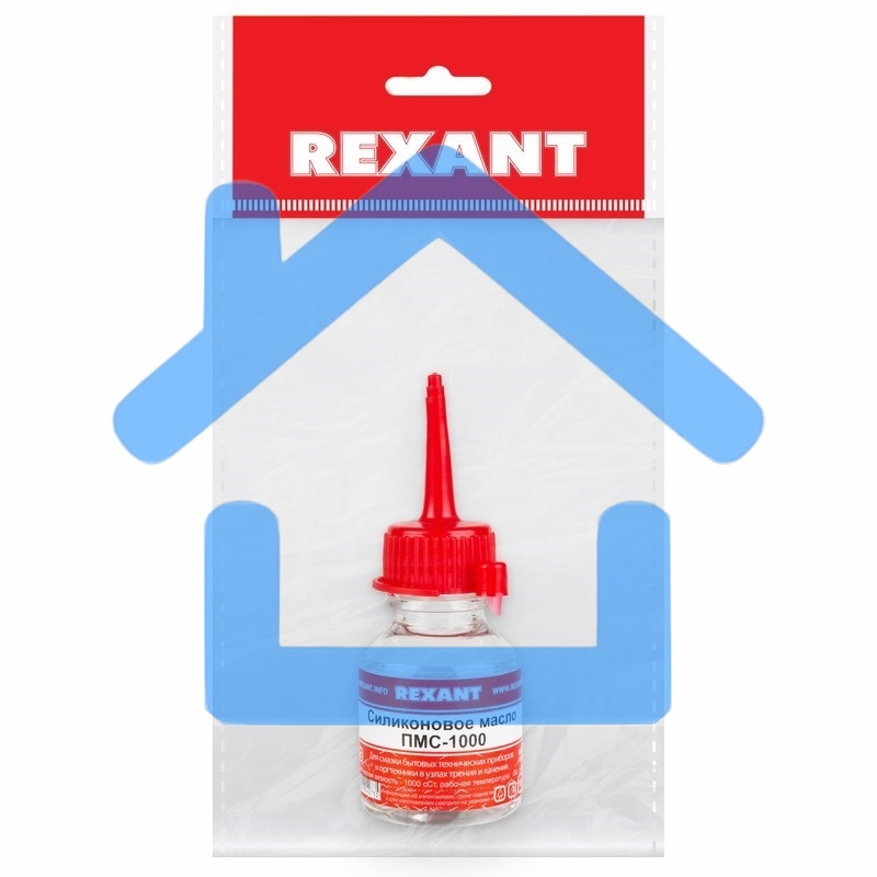 Силиконовое масло Rexant, ПМС-1000, 15 мл, носик, (Полиметилсилоксан)