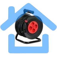 Удлинитель Союз ТМ сил. на катушке с 4 гн. 3500 Вт 30м 481S-3303 Удлинитель Союз ТМ сил. на катушке с 4 гн. 3500 Вт 30м 481S-3303