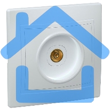 Розетка Iek EAK10-K01-DM РТВ10-КБ 1местн. телевиз. КВАРТА (белый)