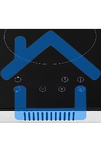 Панель варочная Maunfeld EVCE.292-BK ДОМИНО, ЧЕРНОЕ стекло