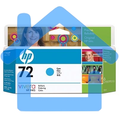 Картридж струйный HP №72 C9371A голубой для HP DJ T1100/T610 (130мл)