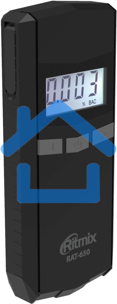 Алкотестер Ritmix RAT-650 электрохимический черный