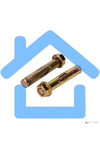 Болт анкерный с гайкой Kranz (KR-01-3818-013) 10х50мм, пакет (4 шт/уп)