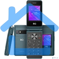Мобильный телефон BQ 2412 Shell Duo синий MTK 6261 D