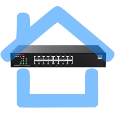 Коммутатор IP-COM 16PORT 1000M G2216D Коммутатор IP-COM 16PORT 1000M G2216D