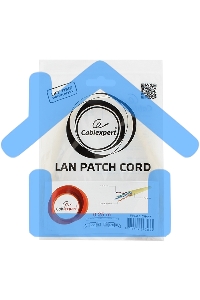 Патч-корд UTP Cablexpert кат.6, 0.25м, литой, многожильный, желтый