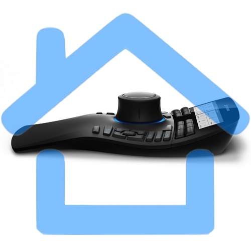 Манипулятор проводной 3DConnexion SpaceMouse Enterprise (3DX-700056) черный, USB, кнопки - 31