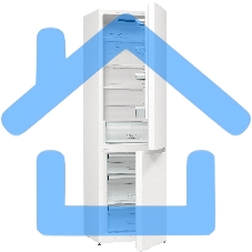 Холодильник Gorenje NRK6201EW4 белый (двухкамерный) (NO FROST)