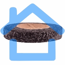 Изолента ХБ Rexant 15 х 0,35 мм, (ролик 10 м/100 г) (1-ПОЛ)