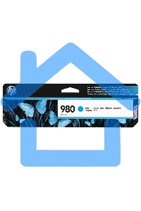 Картридж струйный HP D8J07A голубой для HP OJ Ent X585/X555 (6600стр.)