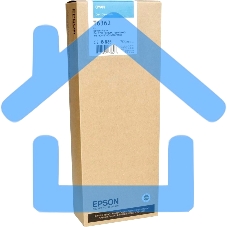Картридж струйный Epson C13T636200 голубой (700 мл) для Stylus 7700, 7890, 7900, 9700, 9890, 9900, WT7900