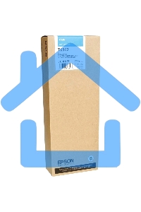 Картридж струйный Epson C13T636200 голубой (700 мл) для Stylus 7700, 7890, 7900, 9700, 9890, 9900, WT7900