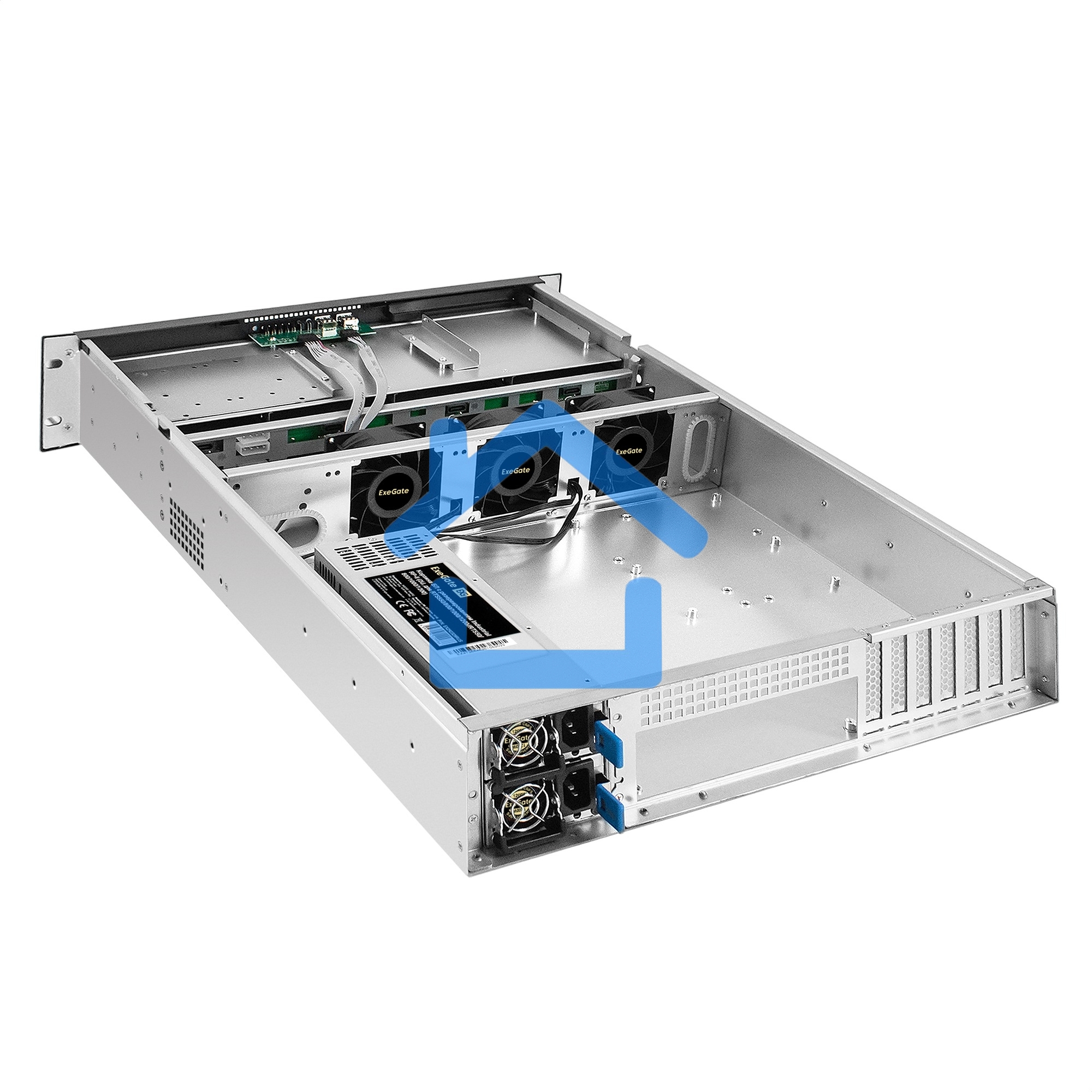 Серверная платформа ExeGate Pro 2U660-HS08 <RM 19