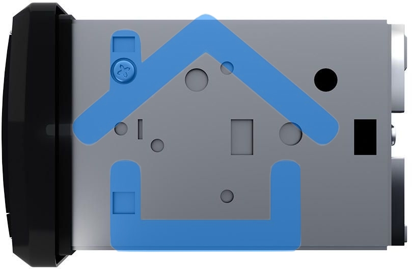 Автомагнитола Prology CMD-340 1DIN 4x55Вт