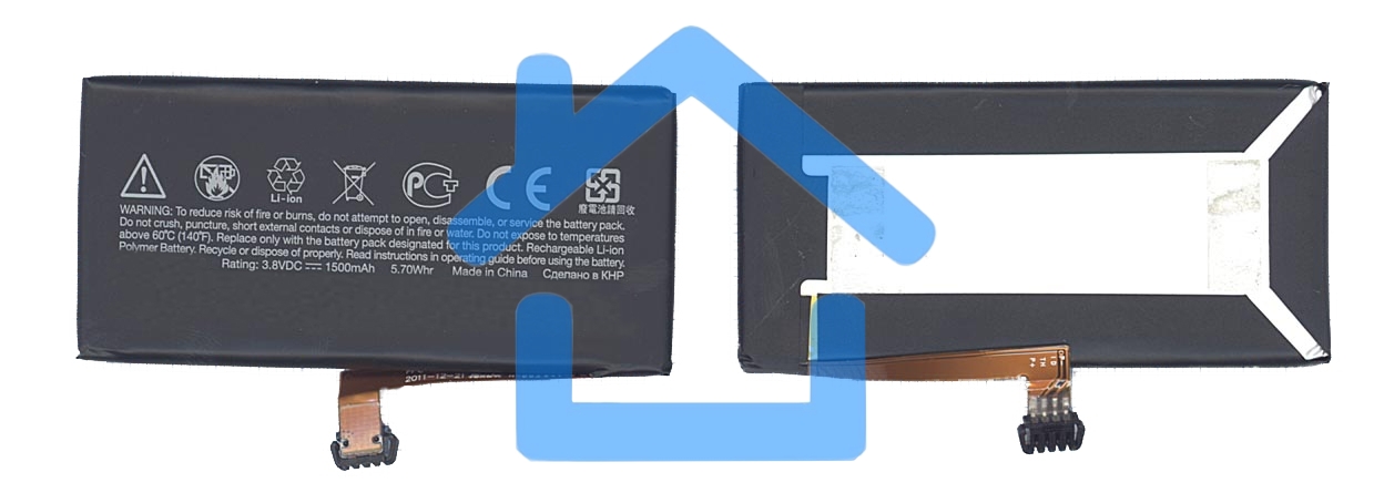 Аккумуляторная батарея BK76100 для HTC One V (T320e) 3.8V 1500mAh