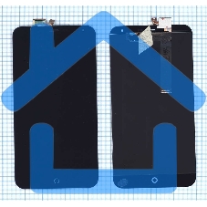 Дисплей для Meizu MX4, черный