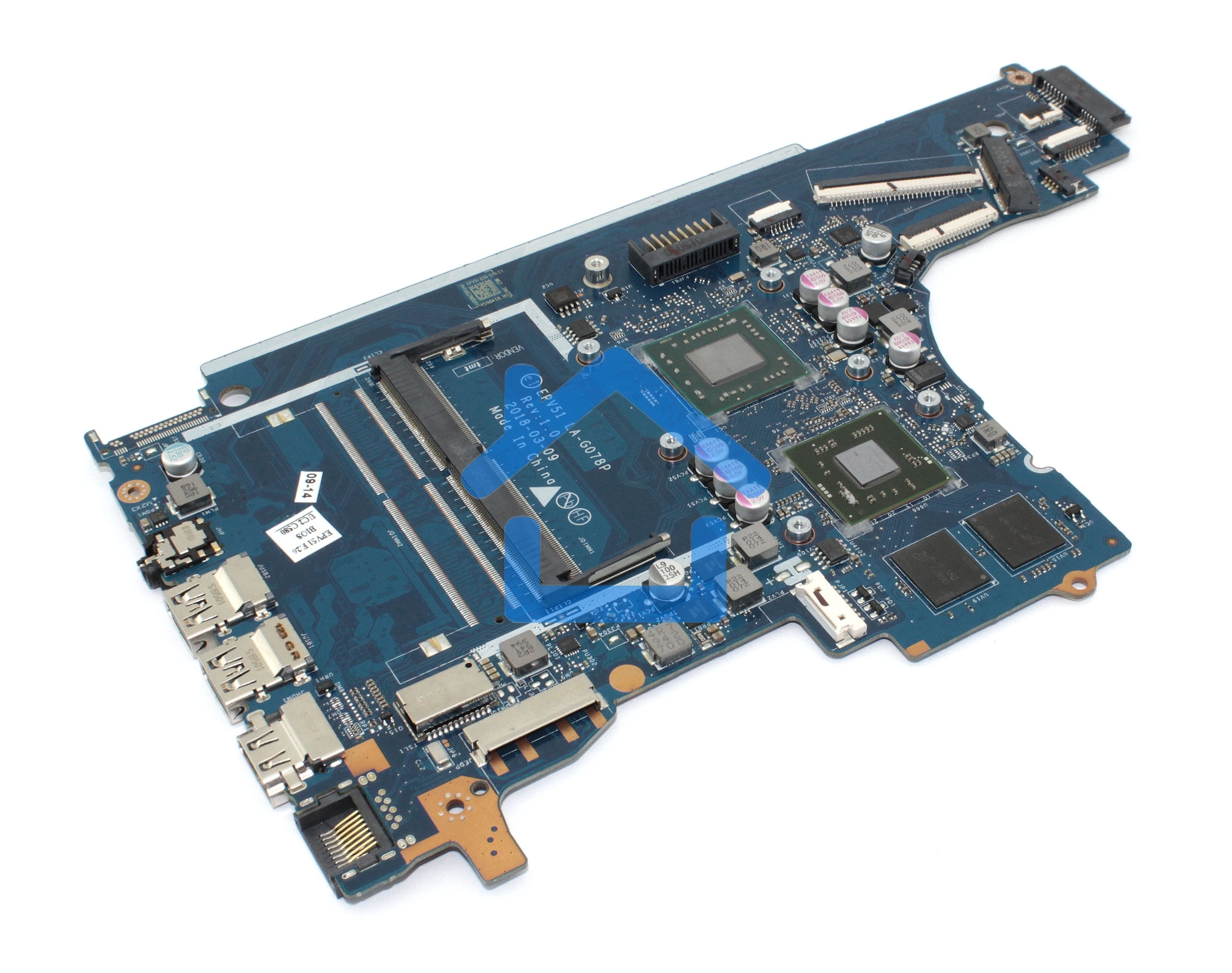 Материнская плата LA-G078P HP 255 G7 15T-DB 15-DB 15-DA 530 2GB A6-9225