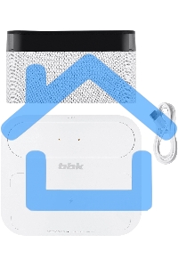 Портативная колонка BBK BTA2020 белый 5W 1.0 BT 10м 1200mAh