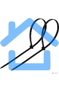 Хомут-стяжка кабельная нейлоновая Rexant 500 x4,8 мм, черная, упаковка 100 шт.