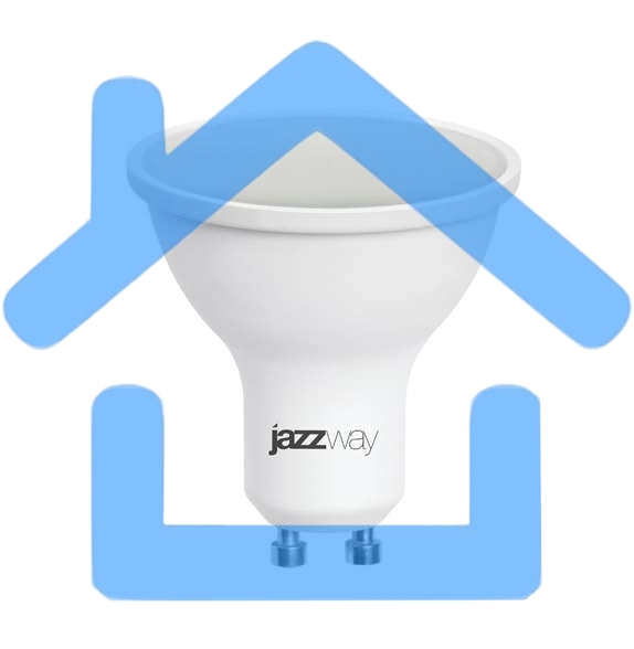 Лампа светодиодная PLED-SP 7Вт 3000К тепл. бел. GU10 520лм 230В JazzWay 1033550