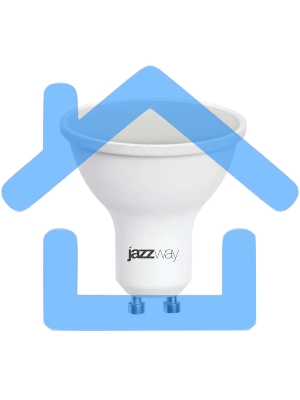 Лампа светодиодная PLED-SP 7Вт 3000К тепл. белый GU10 520лм 230В JazzWay 1033550