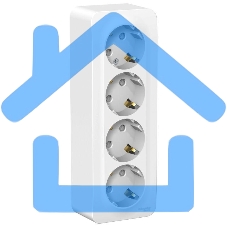 Розетка 4-м ОП BLANCA 16А 250В защ. шторки с заземл. изол. пласт. белый SchE BLNRA011411 Розетка 4-м ОП BLANCA 16А 250В защ. шторки с заземл. изол. пласт. белый SchE BLNRA011411