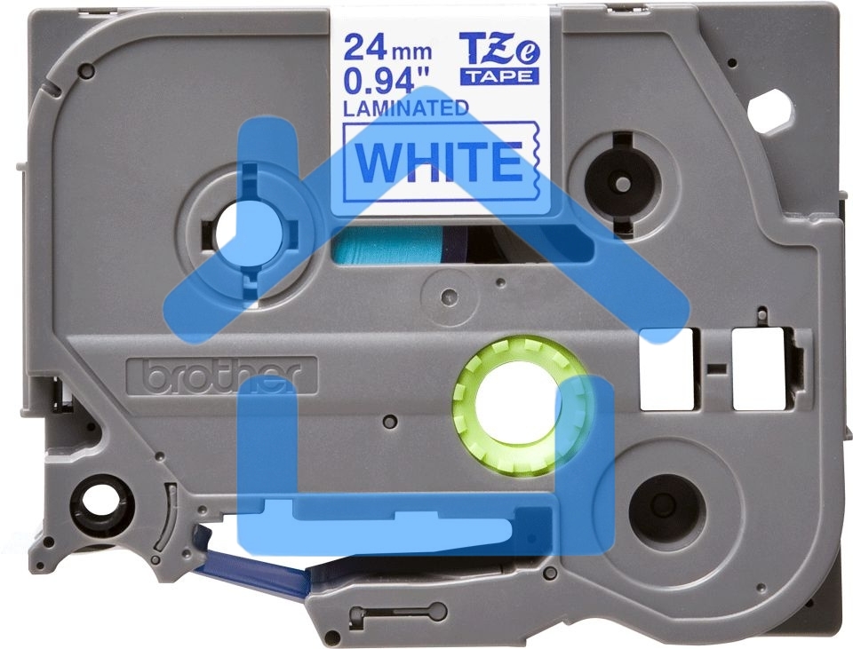 Картридж Brother TZ-E253 24 мм, 8 м, синий шрифт, белый фон, для BROTHER P-Touch