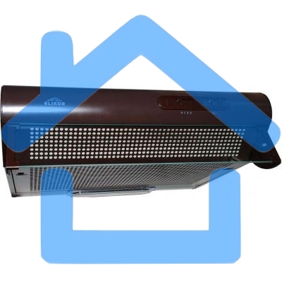 Вытяжка козырьковая Elikor Davoline 50П-290-П3Л коричневый, 50 см, 290 куб. м/ч, 57 дБ