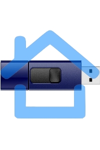 Флешка USB R/W 32 Gb, Silicon Power Ultima U05, USB 2.0, синий