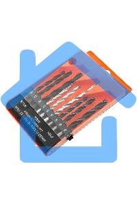 Набор сверл по бетону 5-6-8 мм, металлу 5-6-8 мм, дереву 5-6-8 мм, 9 шт. цилин. хвостовик Sparta