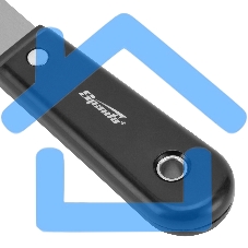 Шпательная лопатка Sparta стальная, 25 мм, полированная, пластмассовая ручка 852305