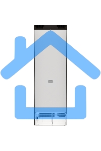 Холодильник Liebherr CNBDB 5223-22 001 черная нержавеющая сталь двухкамерный 225/94л морозилка снизу, No Frost