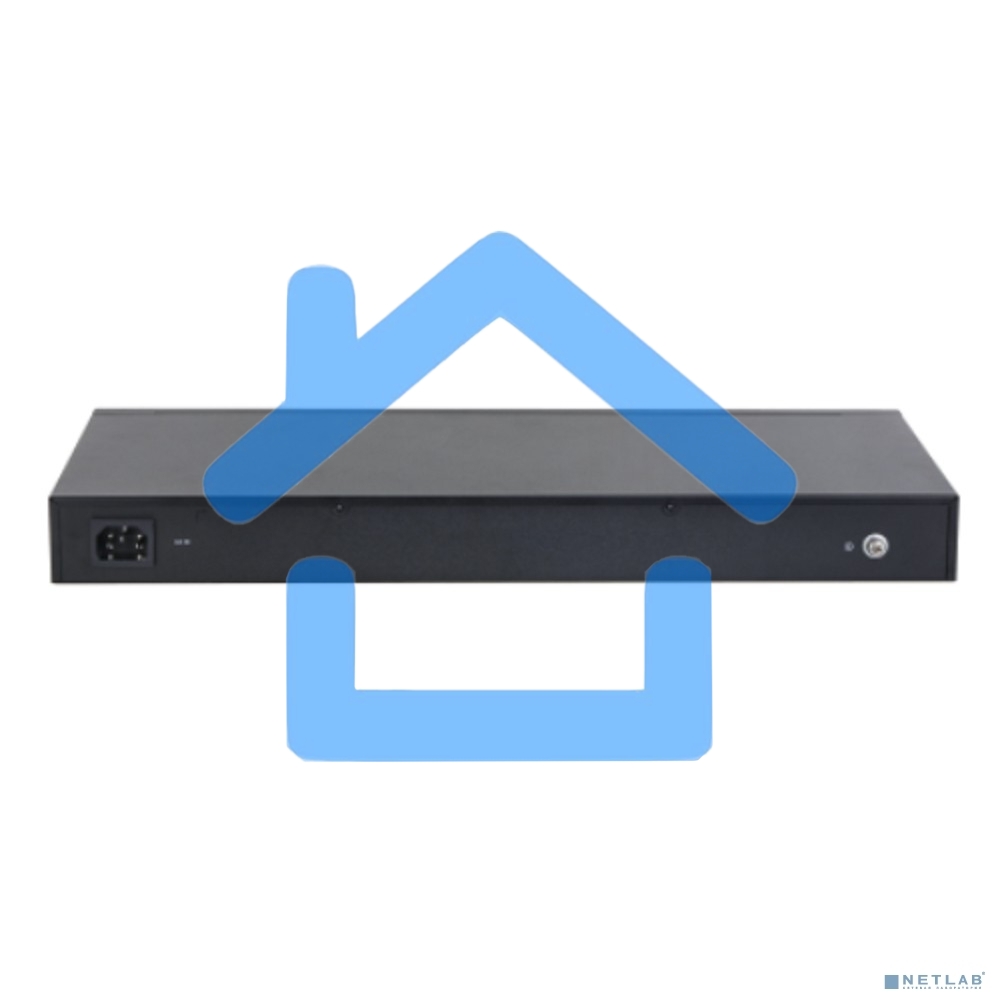 Неуправляемый 24-портовый коммутатор DAHUA DH-S3226-24ET-240 с РоЕ, 24xRJ45 100Mb PoE, 2хКомбо SFP/RJ45 1Gb uplink, суммарно 240Вт, коммутация 8.8 Гбит/с, MAC-таблица 8К