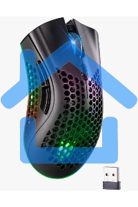 Мышь беспроводная Defender Warlock GM-709L черный, 2400 dpi, радиоканал, USB, кнопки - 8