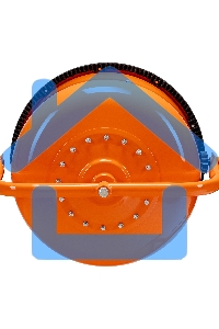 Бетоносмеситель Сибртех БСН-220П 1000 Вт, 220 л, полиамидный венец, 23 об/мин