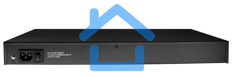 Коммутатор OSNOVO SW-64822(700W) 48 портовый PoE коммутатор, 48*10/100 Base-T PoE, 2*GE Combo Uplink, PoE на порт до 30W, суммарная мощность PoE до 700W