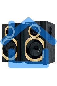 Акустическая система SVEN SPS-619 GOLD акустическая система 2.0, мощность 2х10 Вт(RMS)