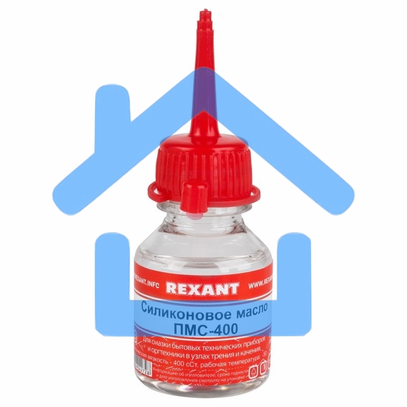 Силиконовое масло Rexant, ПМС-400, 15 мл, носик, (Полиметилсилоксан)