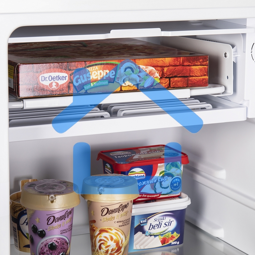 Холодильник Maunfeld MFF83W белый мат. однокамерный 85л