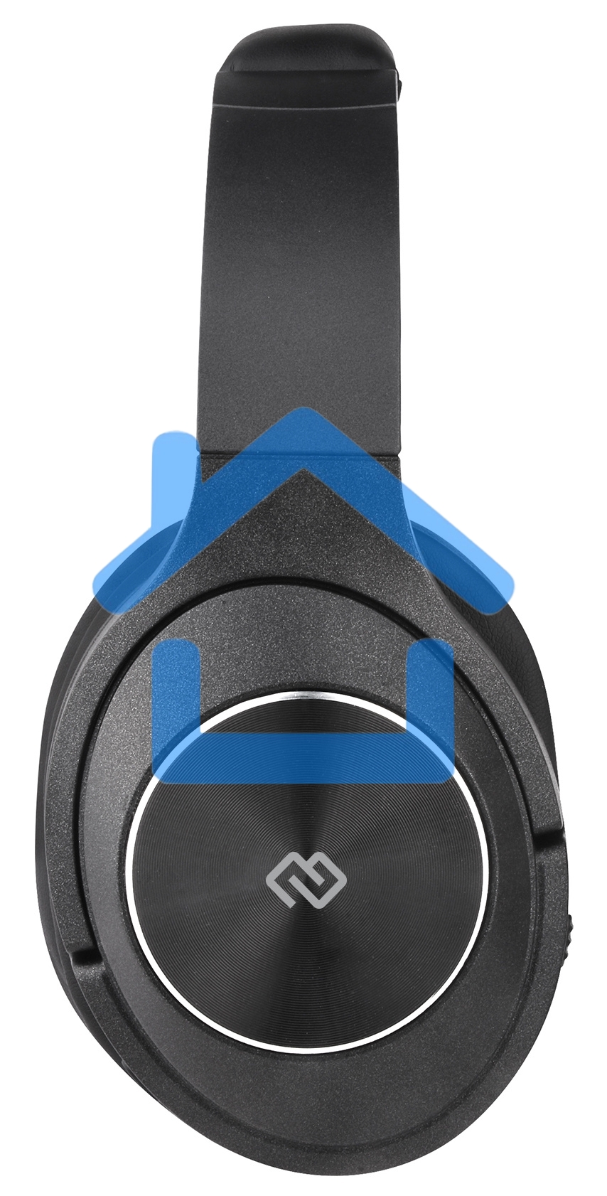 Гарнитура накладные Digma BT-20 ANC черный беспроводные bluetooth оголовье
